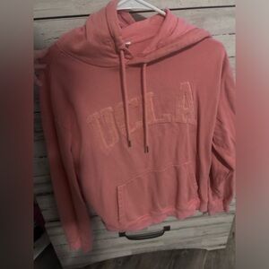 Women's Pink Hoodie Sweater